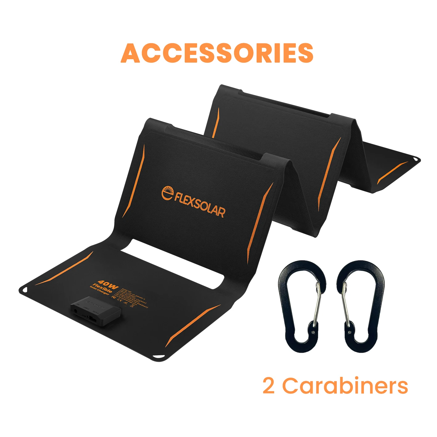 FlexSolar 40W Portable lightweight Solar charger