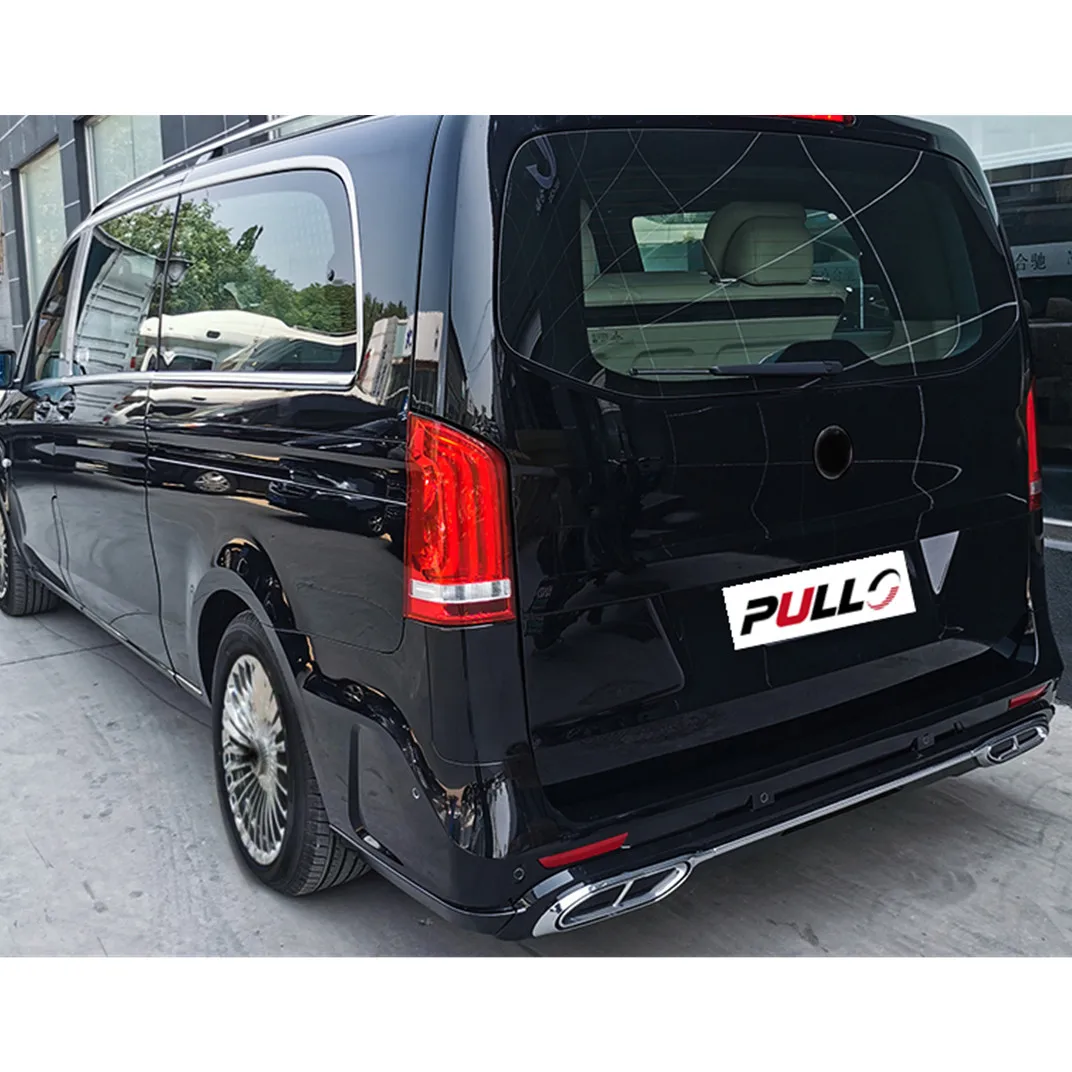 Hot selling car body kits for Mercedes Benz VITO V class V260 W447 upgrade to Maybach model with grille front and rear bumper