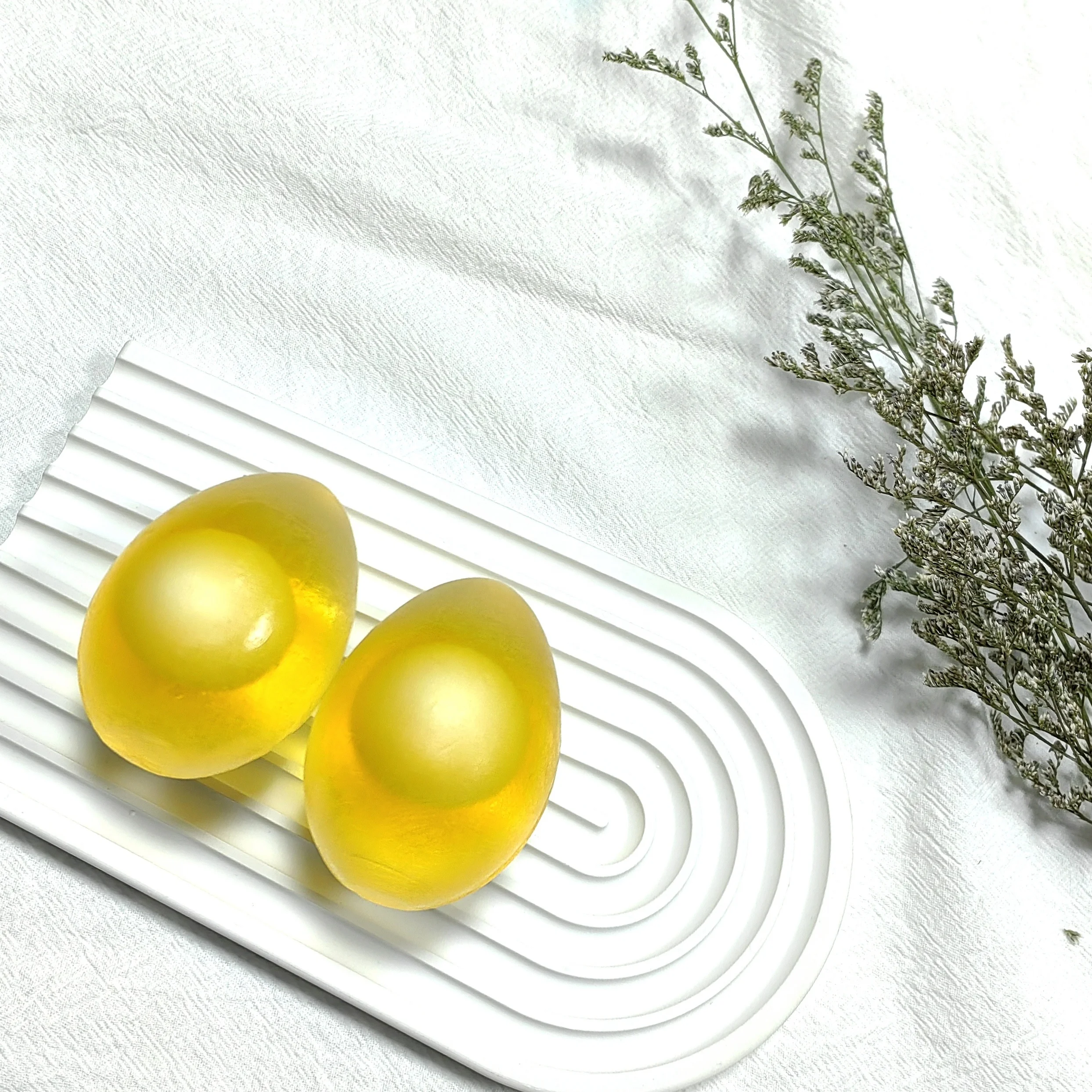 Hi-Q (high quality) Natural &Organic Beauty bleaching soap for whitening skin Black Head Remover collagen egg soap