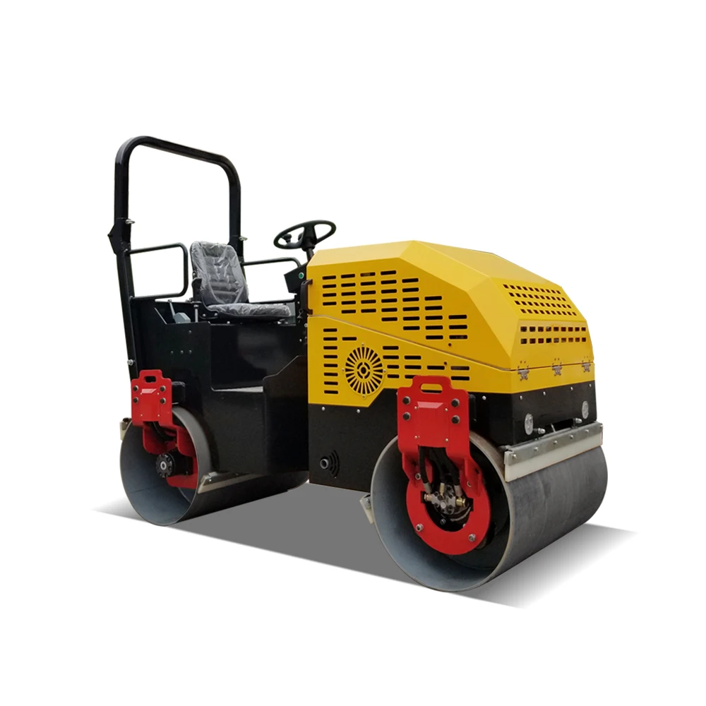 Popular China Road Roller 1 Ton Compactor Vibratory Roller For Sale