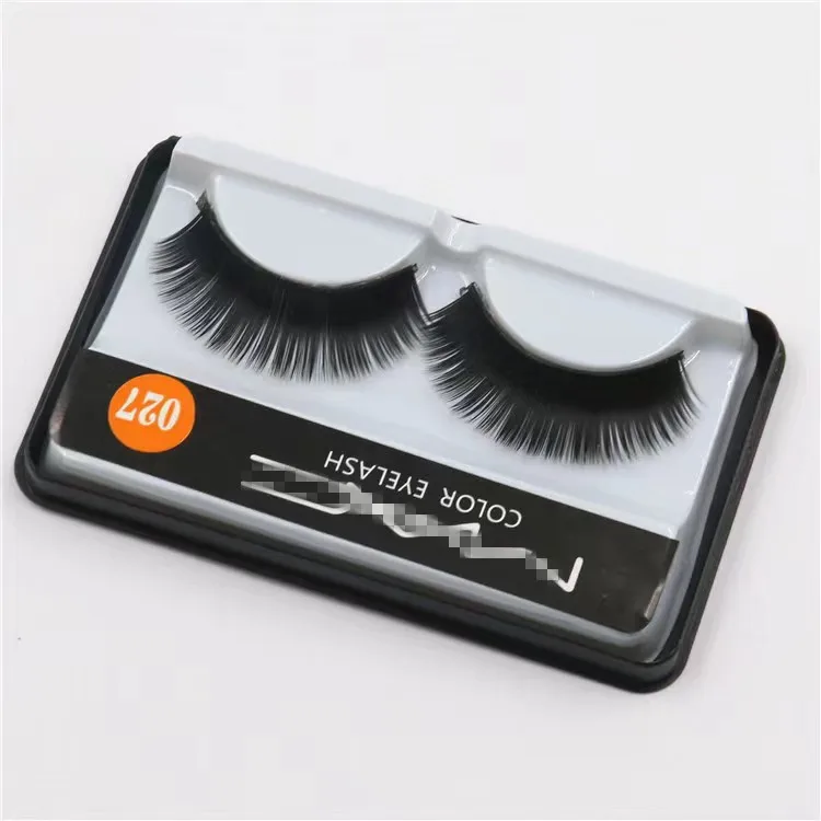 New Style 10 Packs Fluffy Fake lashes High Quality Faux Mink 3D Lashes Fake Eyelashes Silk Eyelashes