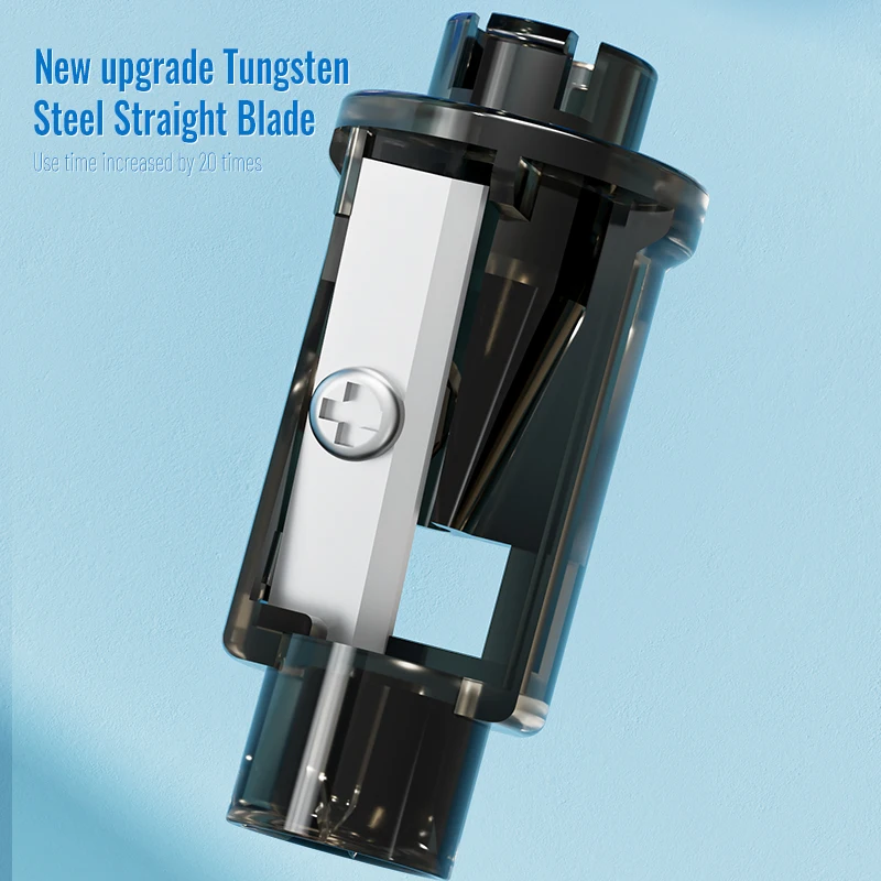 Tenwin 8316 Tungsten Steel Tool Holder Camera Shaped Electric Pencil Sharpener Battery Powered Plastic Sharpeners