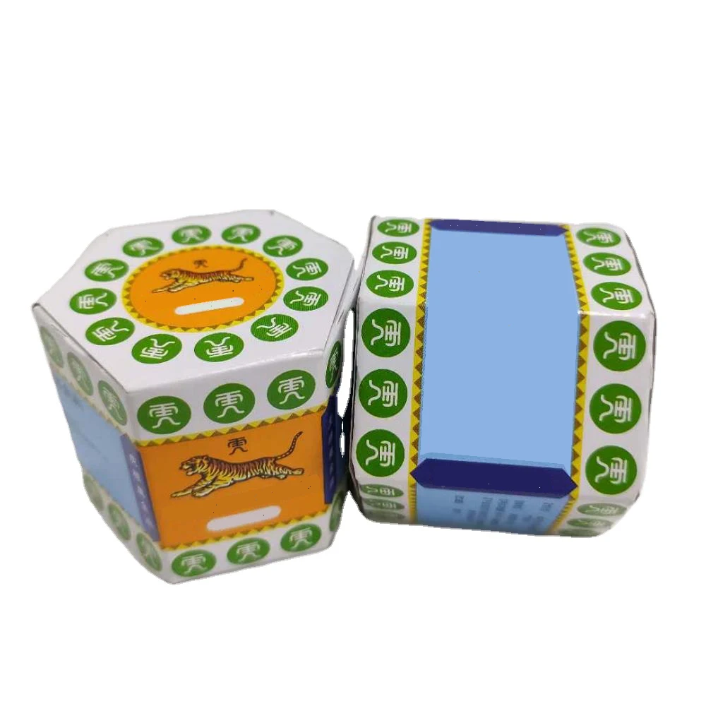 White Balm Cream 19.4g Tiger Chinese Herb Balm Fragrant Orifice Dispel Wind And Relieve Itching Box