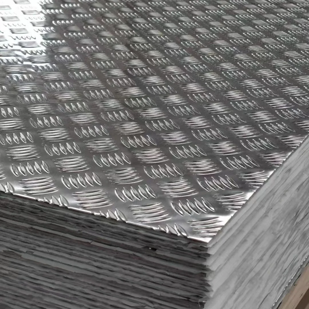 Polished Embossed Aluminum Plate Sheet Alloy 7005 7075 Diamond Aluminium Checkered Sheet