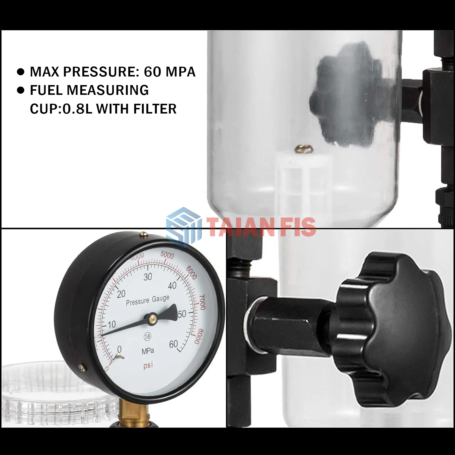 Diesel Fuel Injection Pump Injector nozzle calibrator S60H/S90H TESTER