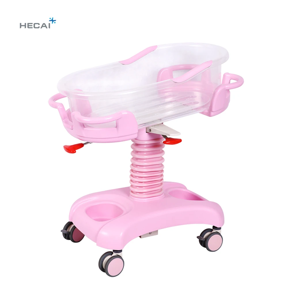 LS-1YC CE approved hospital infant bed newborn baby cribs carrier baby cart in turkey