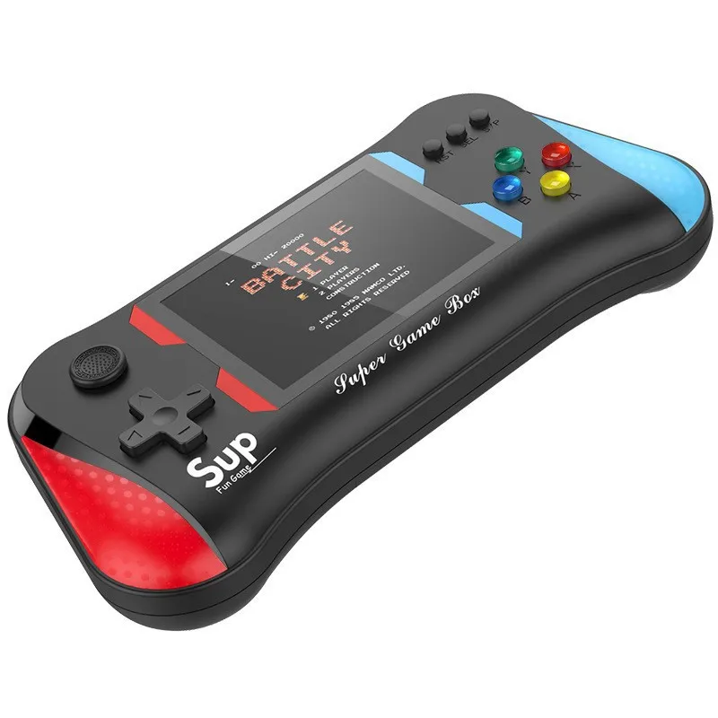 Children 500 In 1 Portable Arcade 3.5 Inch Sup X7m Game Box Mini Retro Classic Video Console Vintage 2 Handheld Games Player