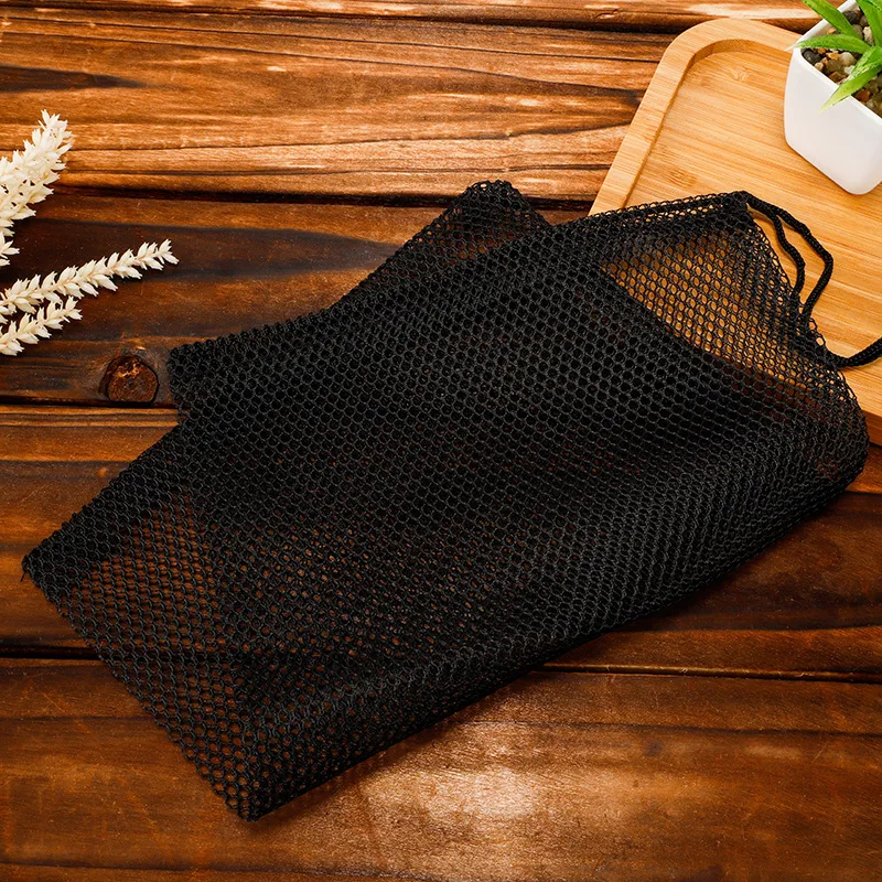 Huiran Custom Mesh Organza Pouches Candy Bags Large Pink Black Organza Gift Bag Drawstring Custom Organza Bag Wholesale