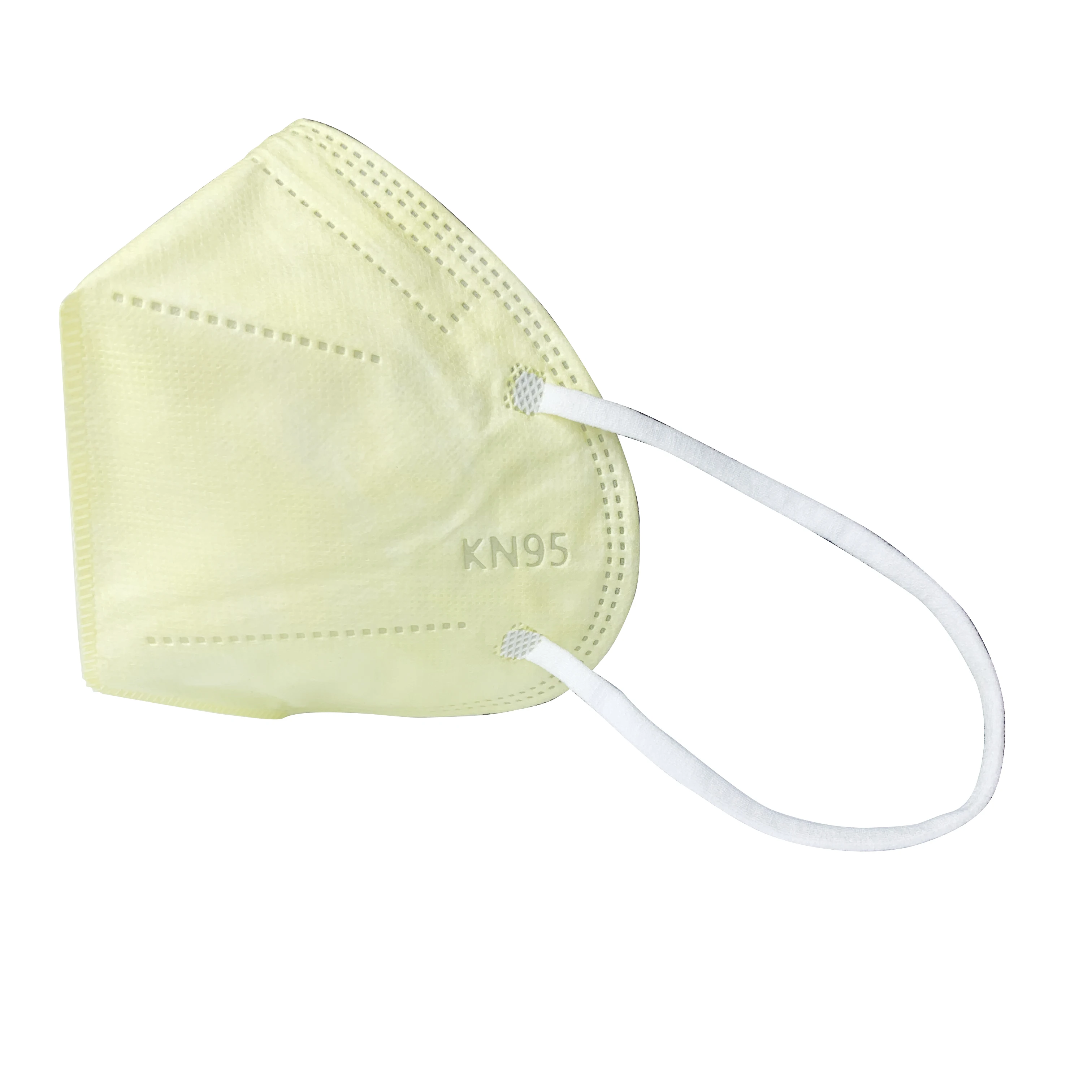 
Желтая противовирусная и противоразбрызгивающая маска KN95 EN149 5 слоев под заказ Пылезащитная маска-фильтр защитные маски kn95 