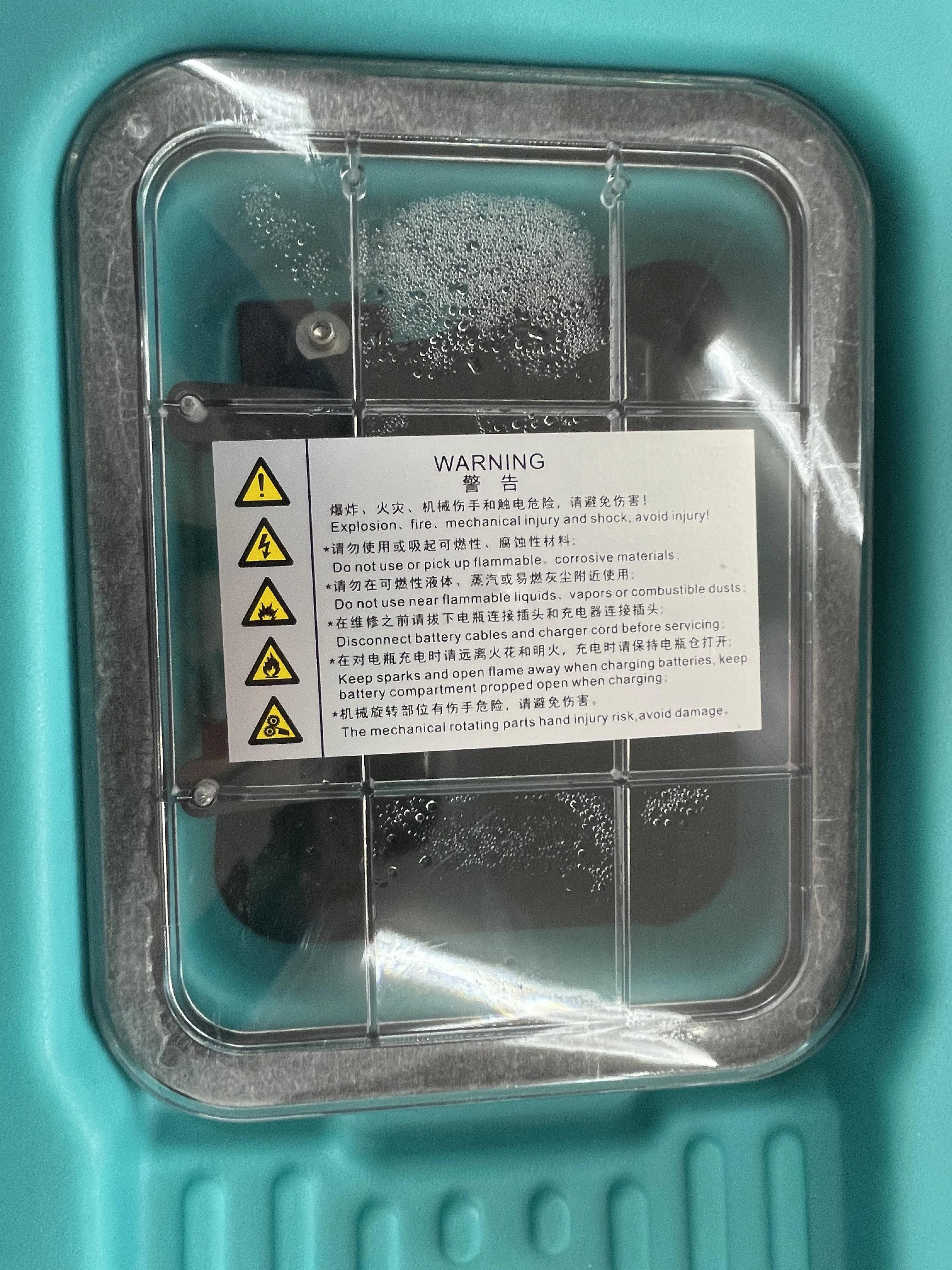 manual hospital floor cleaning equipment scrubber surface cleaning Scrubber Cleaning Push-behind Compact Floor Scrubber