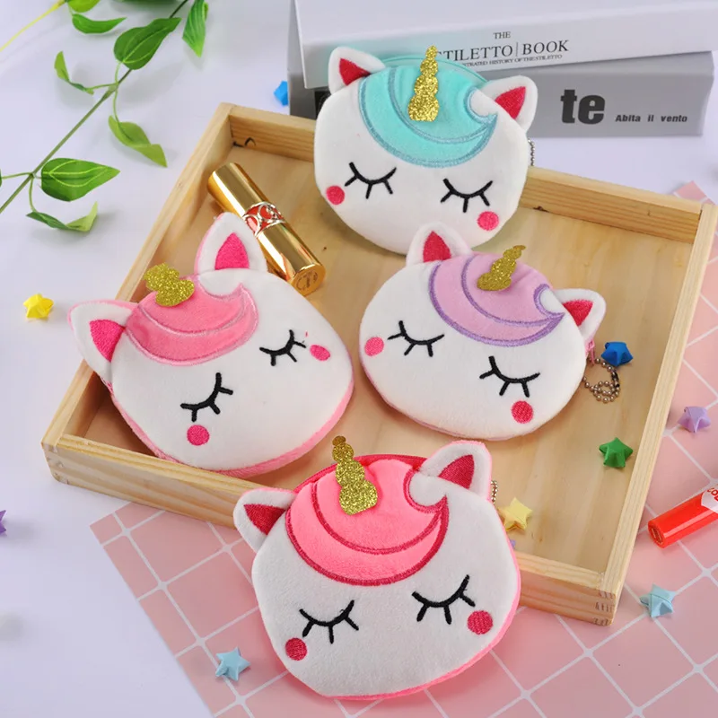 Kids Unicorn Messenger Bag For Child Little Girls Cartoon Messenger Wallet Bags