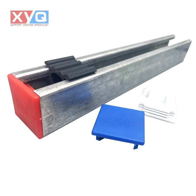 Rubber Sound Insulation for strut channels unistrut seal c channel strut Unicanal canal de puntal