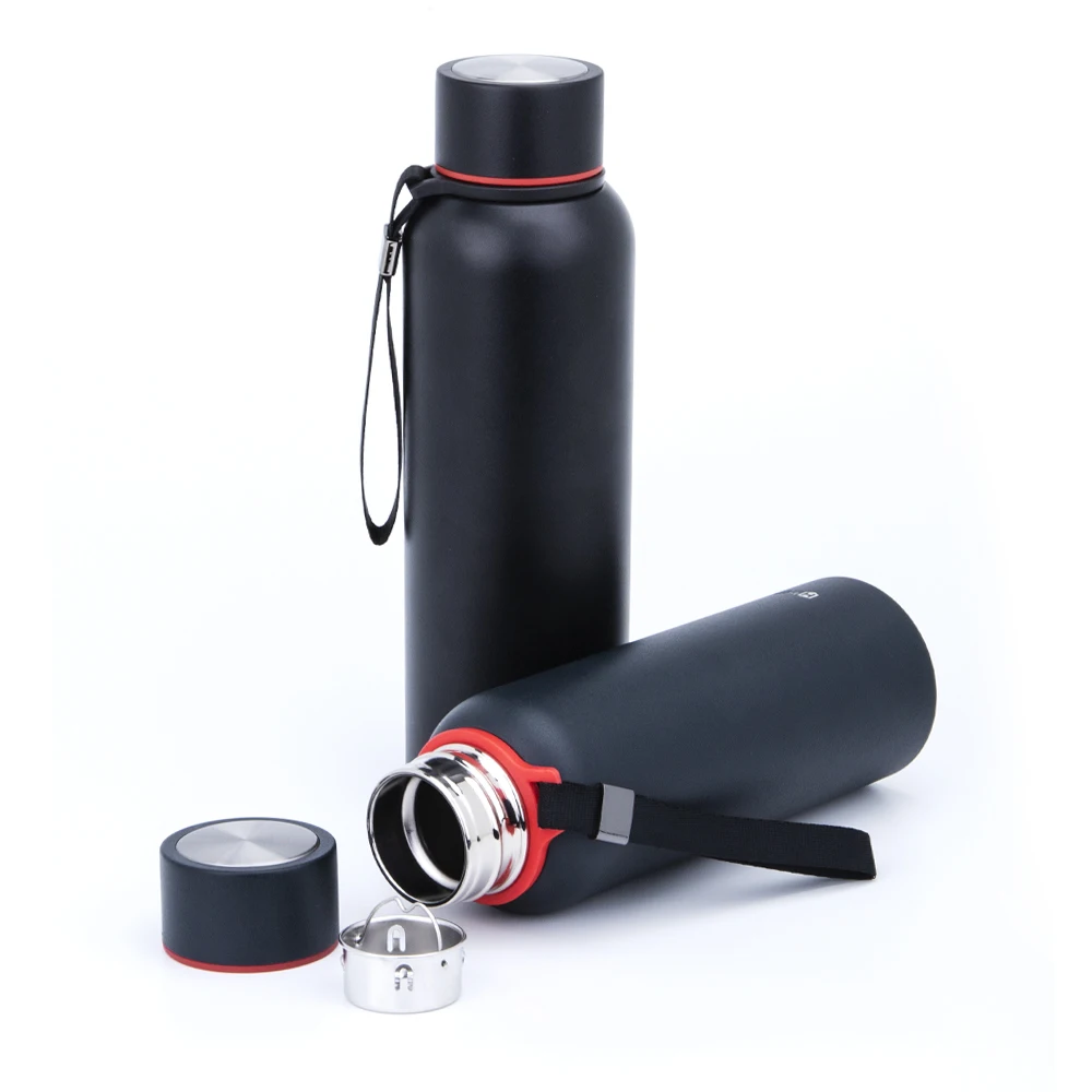 OKADI Stainless Steel Bike Bicycle Water Bottle Outdoor Insulated Sport Water Bottle