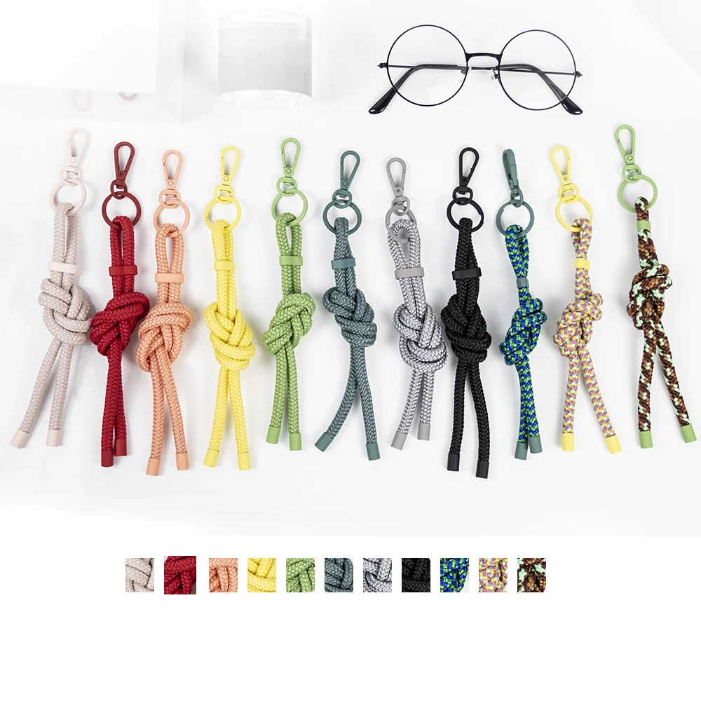 Factory Supply In Stock Nature Friendly PP material Key strap Key Ring  for Crossbody cell Phone Case
