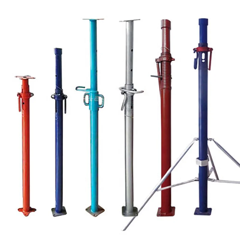 
Q235 scaffolding prop Q345b light duty and heavy duty painted steel bracing steel support China Handan factory 