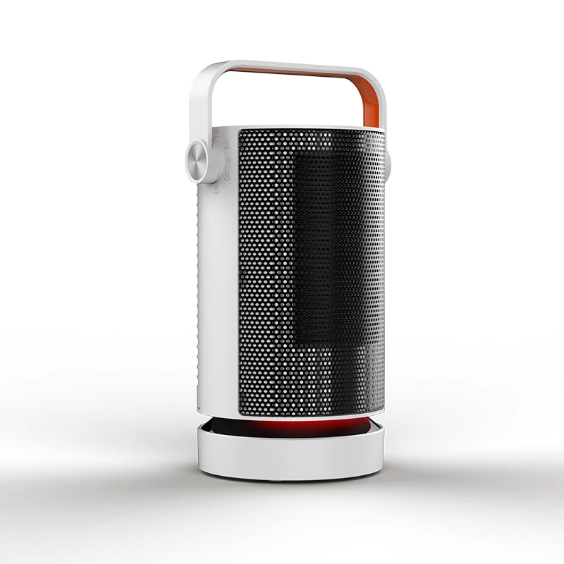 CYNRIN new small mini ptc heater portable Round unique design personal PTC heater mini electric ceramic space heater