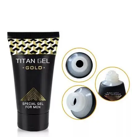 Professional Titan Gel Gold Russia Penis Enlargement Cream Retarder Intim Gel Help Male Potency Penis Growth Delay Cream