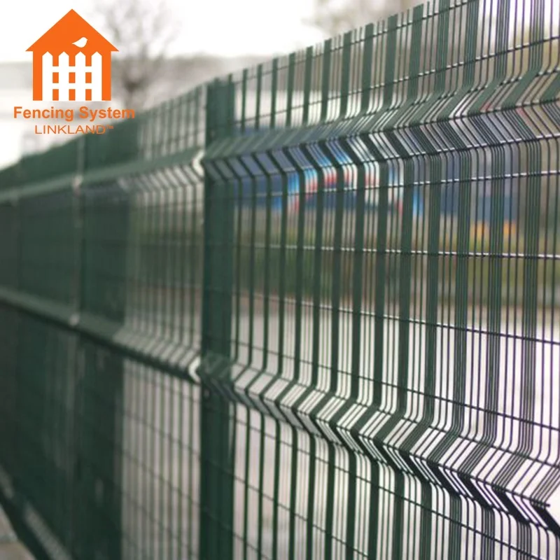 Cheap Wholesale PVC 3D Welded Wire Mesh Fencing For Home Garden