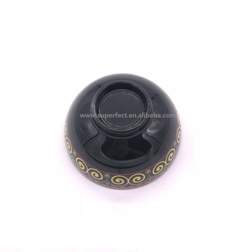 Customized Food grade plastic melamine soup ramen japanese noodle bowl