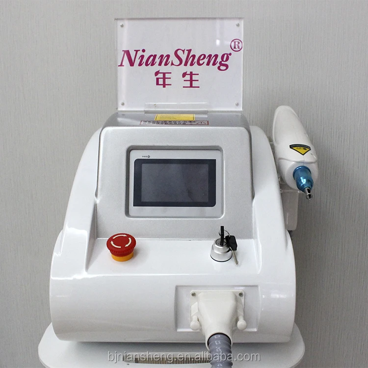 picosecond q switched nd yag laser portable1064nm 532nm 1320nm pico Carbon laser peeling tattoo removal machine