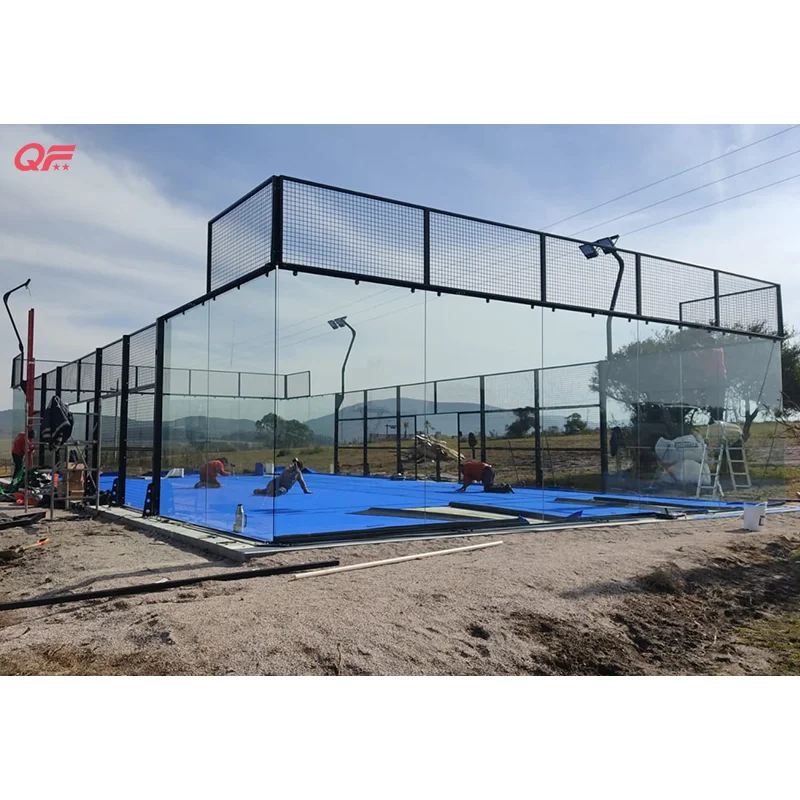 New Arrival Customized Portable Paddle Tennis Court For Sale Indoor Outdoor Cancha De Padel Court Spain