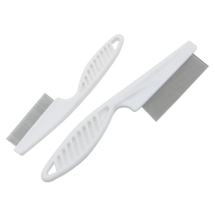 Pet Flea Comb Dog Cat Pet Beauty Lice Comb Pet Fine Tooth Hair Removal Comb
