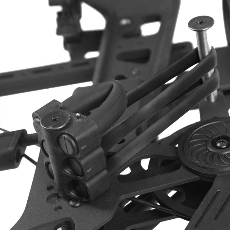 Manufacturer wholesale dual-purpose composite pulley bow and arrow outdoor steel ball bow anti predator Raptor rubber