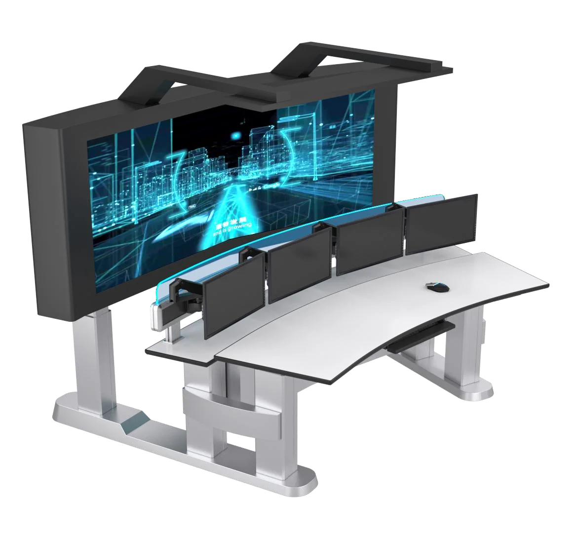 Kesino поставщик Заводская консоль мониторинга workbench командный центр диспетчерская видео мультимедийный управления комната