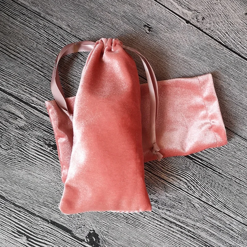 Бархатная сумка на шнурке для солнцезащитных очков с принтом на заказ