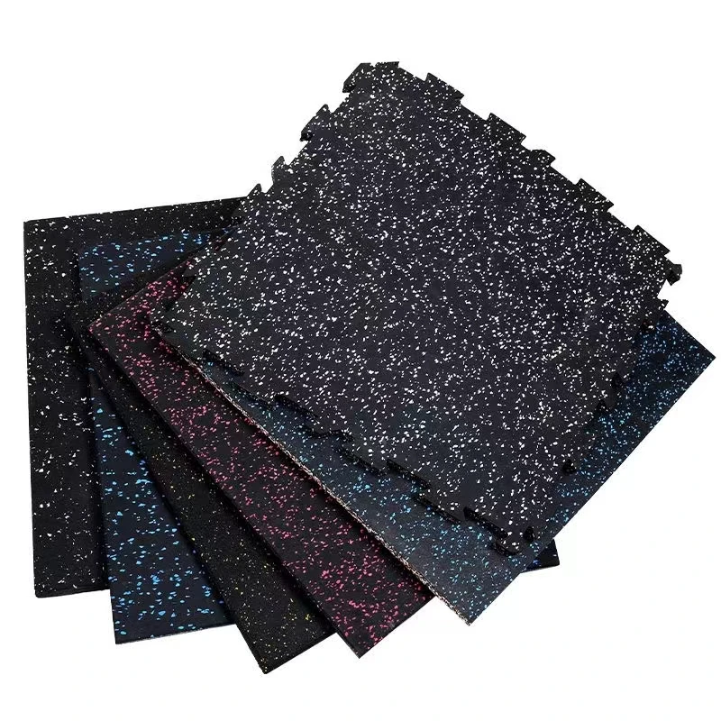 Puzzle Gym Floor Mats Customized Floor Tiles  Rubber Mat for Gym Equipment Exercise Floor Mat