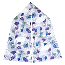 Reversible Adult Bib Scarf Floral Adult Bibs Women Washable and Reusable Clothing Protectors For elder