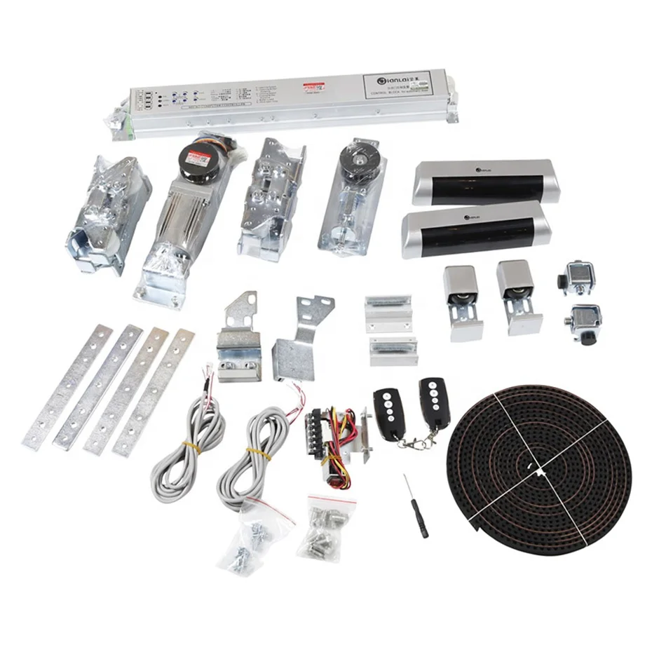 automatic sliding door motor remote control opener glass accessories