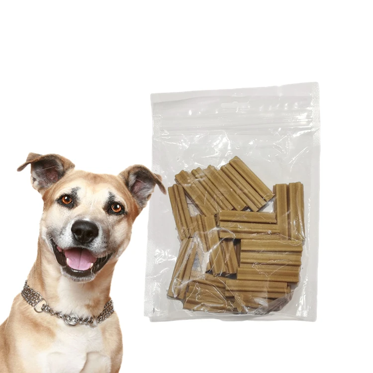 Wholesale dog snacks natural flavor dental sticks dog chew treats for pet dog