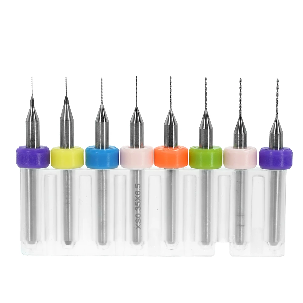 Micro twist drill bit 0.1 -3.175mm high speed steel is used for drilling and engraving electric tools of printed circuit boards