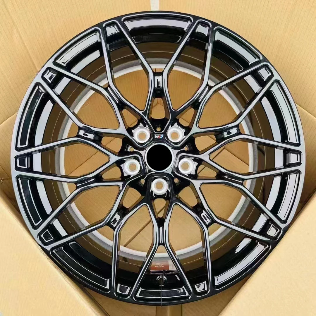 Manufacturer of high quality wheels and tires with 5 holes and 18 19 20 21 22 inch forged car rims with Bronze For BMW