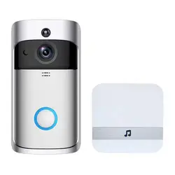 720P  Doorbell Camera Wifi Video Door Bell Camera Wireless Video Door Phone Intercom HD Ring Wifi Doorbell Camera for Apartments
