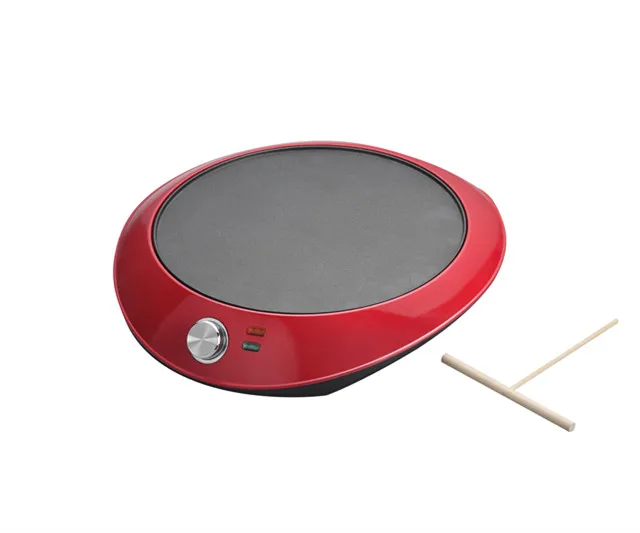 Maibo Professional Commercial Automatic Adjustable Temperature Portable Non Stick Pancake Pan Cake Crepe Maker