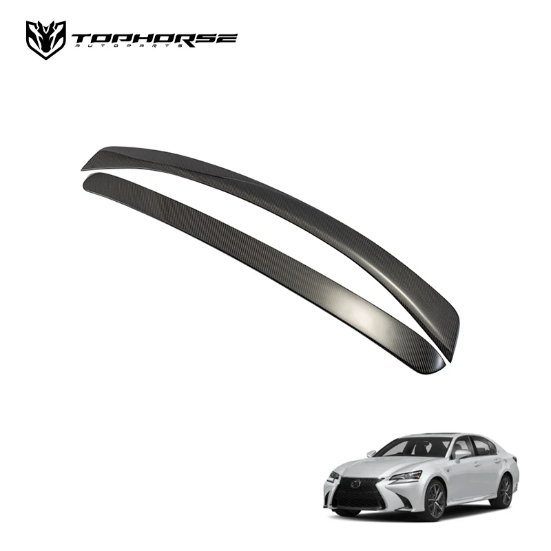 hight quality lexu-s GS250 300 350 carbon fiber spoiler bumper