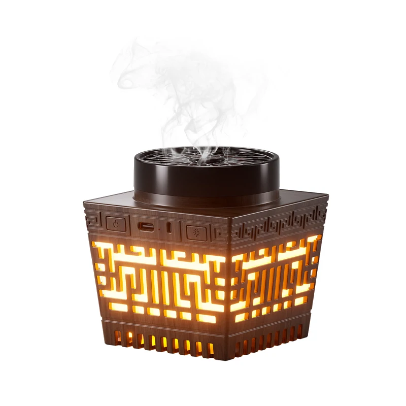 Telawah antique customized incense burner bakhoor electric incense burner night light incense burner for home decoration