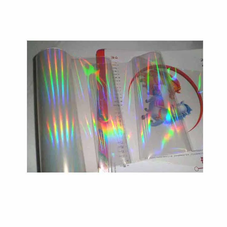 Most Favorable Packaging Heat Holographic Lamination Transparent Film