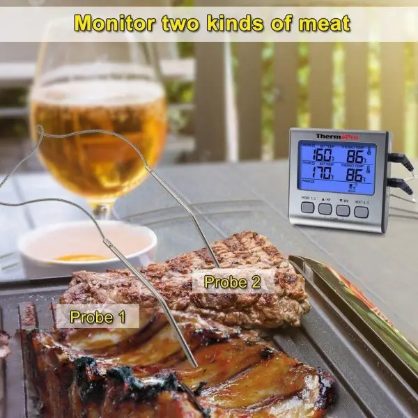  Thermopro TP17 цифровой калибровки гриль мясо еда термометр с