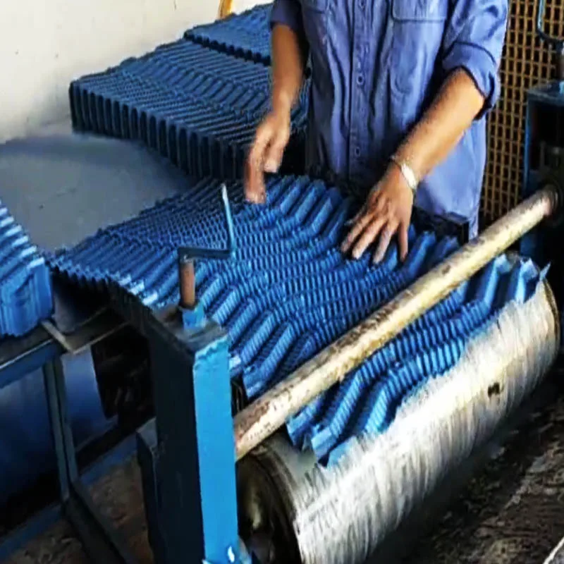 Cooling Tower PVC Film Filler Sheet Glueing Machine for cooling tower fill block assembling