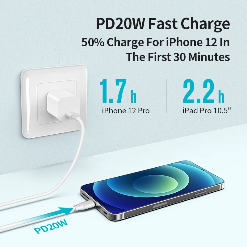 Original Quality 20W Type C Mobile Phones Charger Universal USB Charging Head For Cell Phone