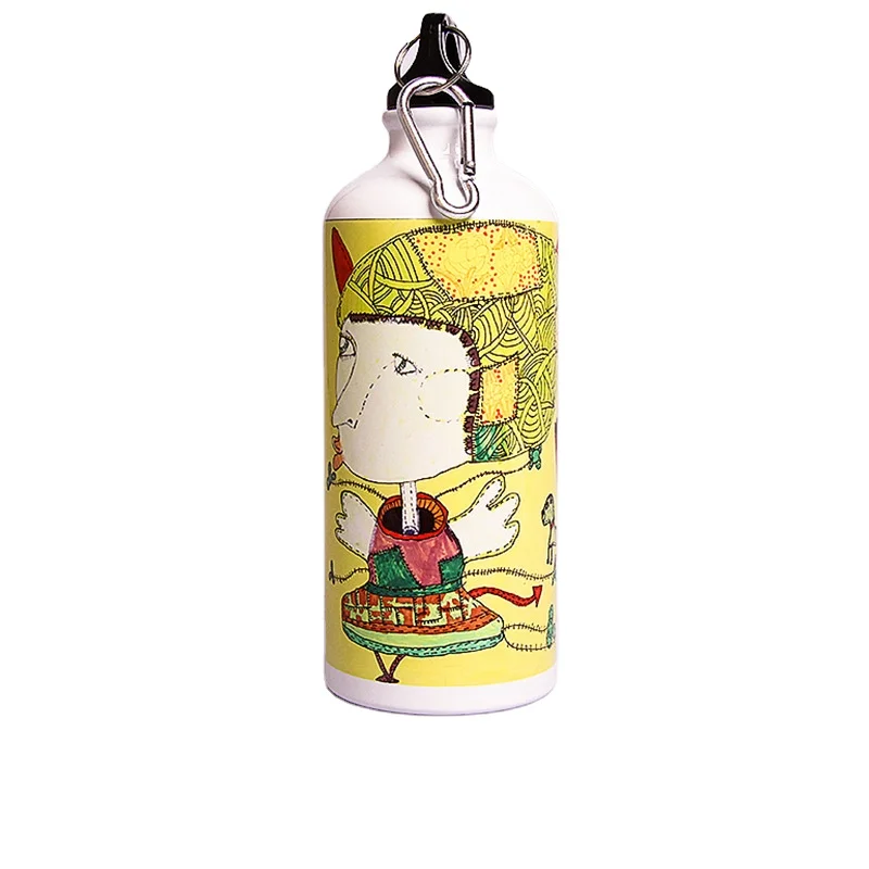 16 oz Sport Aluminium Travel Water Bottle Sublimation Sport Bottle Climbing Kettle