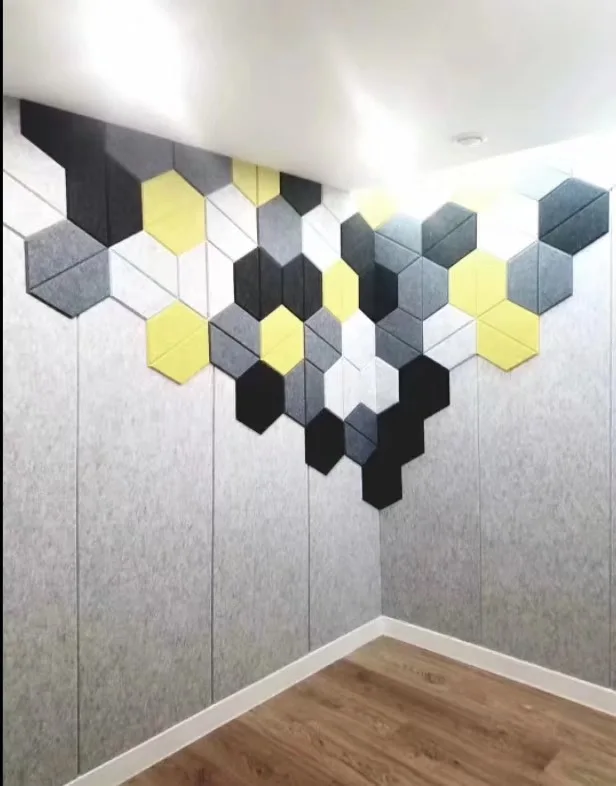 100% Pet Felt Polyester Fiber Acoustic Panel