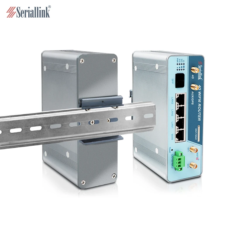 4g wireless router 4-core CPU 1200Mbps Sub-6G dual sim Gigabit Router industrial 5G/4G/3G wi-fi router with dual sim