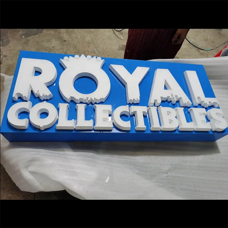 Light in the Box Outdoor/Indoor LED Sign Front Store Illuminated for Advertising
