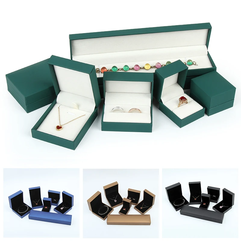 Customized And Set Luxury Emballage Bijoux Caja Para Joyas Boxes For Packiging Jewelry Shopping Box With Logo