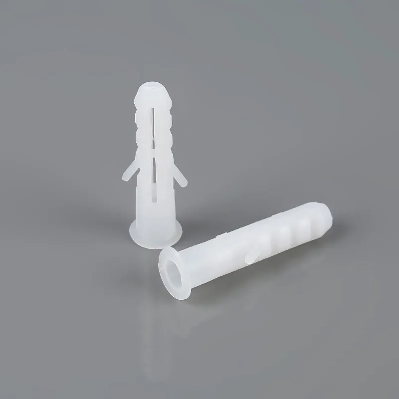 Hollow drop-in plastic expand plug wall anchor, screw plug