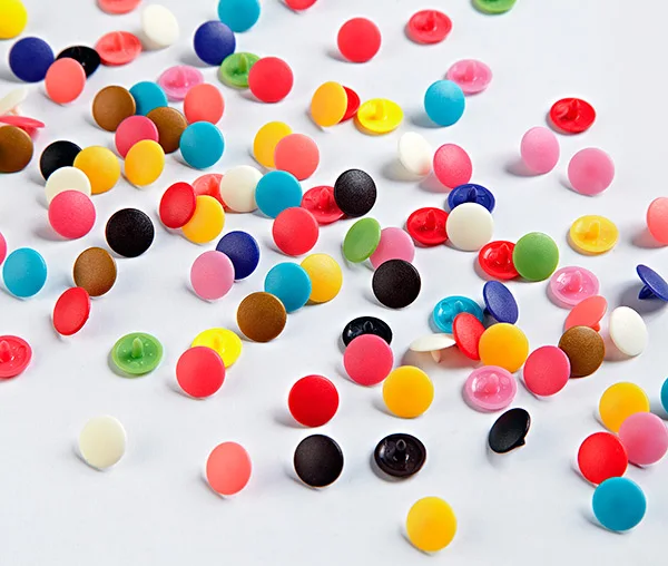 Various Colors Available eco friendly Snaps Button Manufacturer In China Snap Fastener T3 T5 T8 Plastic Snap Buttons